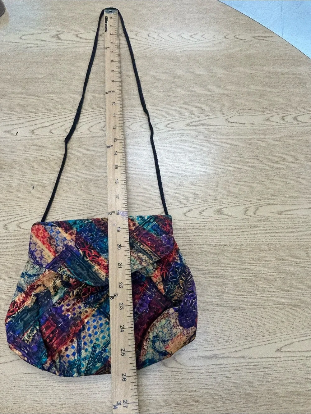 Vintage bohemian Multicolor Patterned Crossbody shoulder Bag